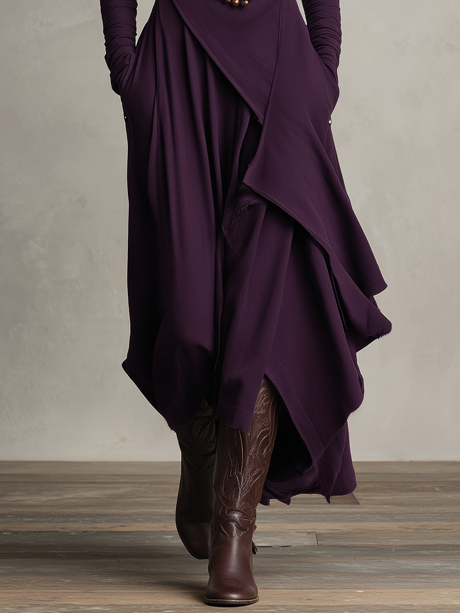 ROCÍO™ | VESTIDO MAXI BOHEMIO DE ALGODÓN