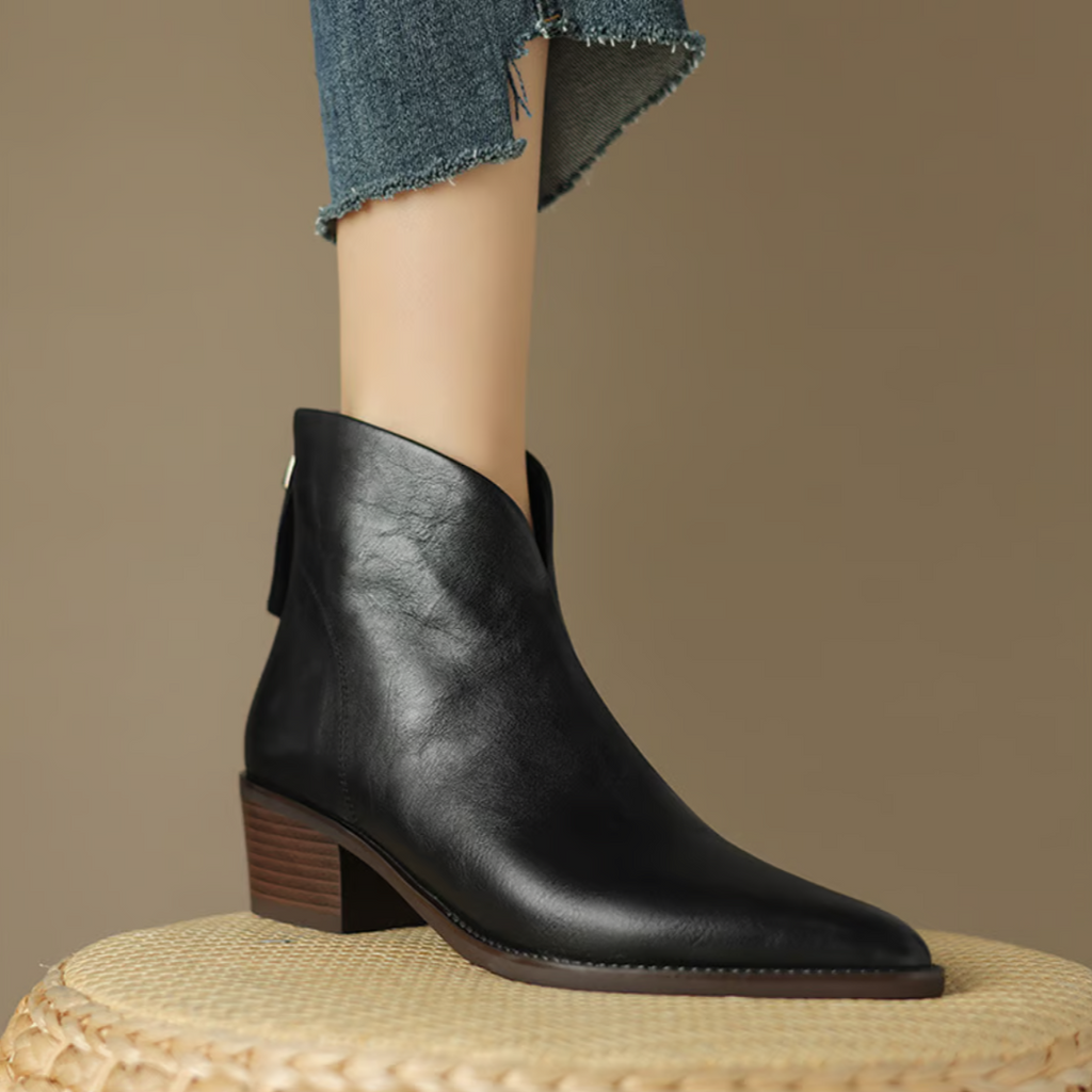 CAMILA™ | BOTINES DE LUJO CON TACÓN BAJO