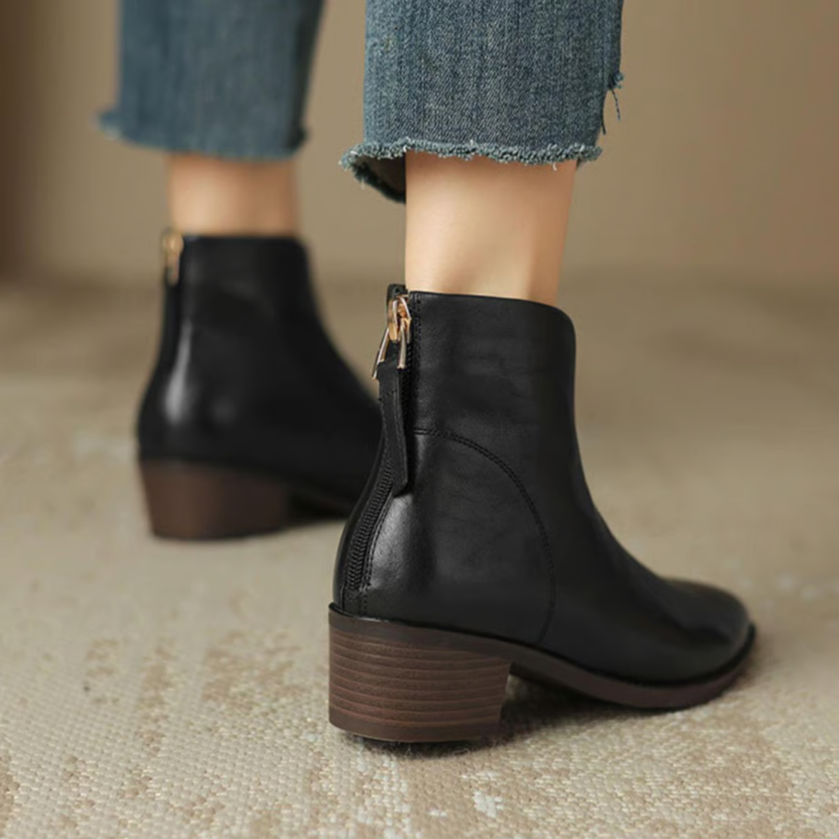 CAMILA™ | BOTINES DE LUJO CON TACÓN BAJO