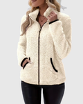 JULIA™ | CHAQUETA CASUAL DE FELPA
