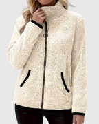 JULIA™ | CHAQUETA CASUAL DE FELPA