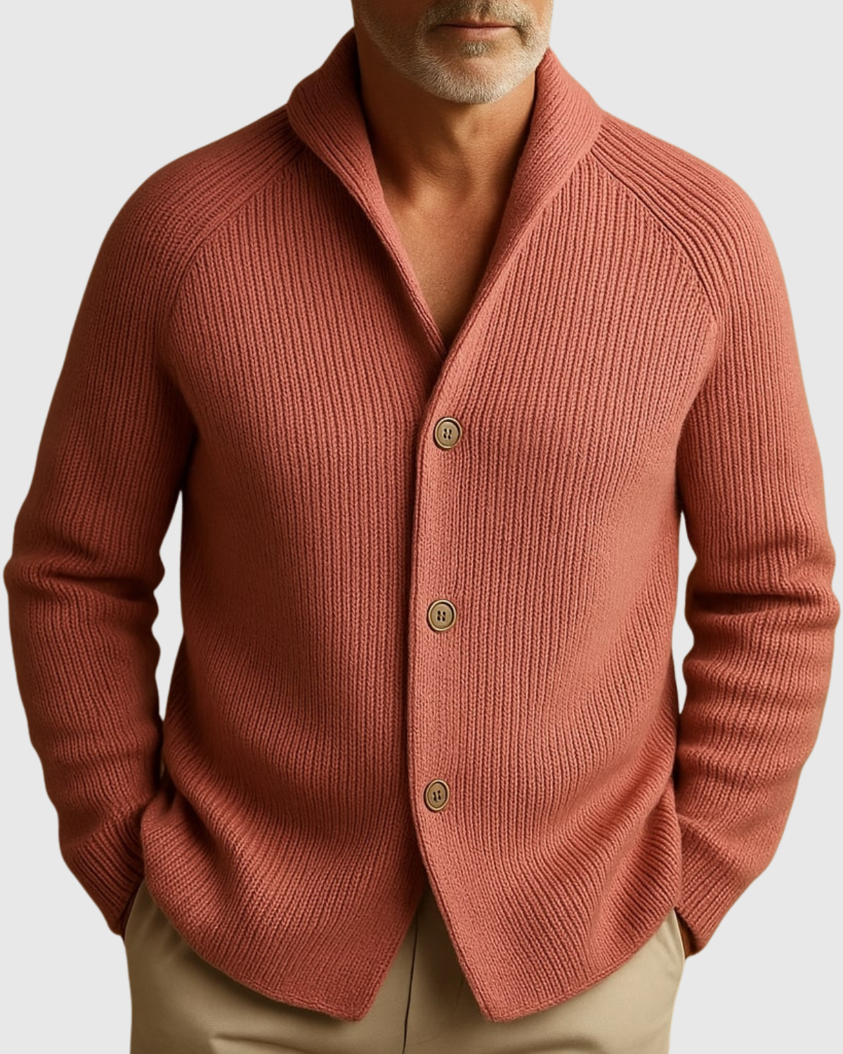 NATÁN™ | CÁRDIGAN DE LANA CÓNICA