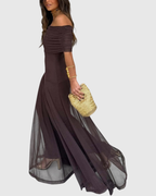 ALICIA™ | VESTIDO MAXI DE UN HOMBRO