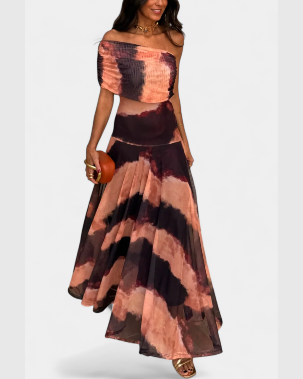 ALICIA™ | VESTIDO MAXI DE UN HOMBRO