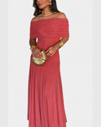 ALICIA™ | VESTIDO MAXI DE UN HOMBRO