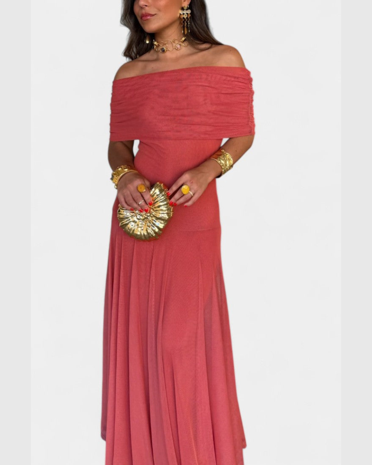 ALICIA™ | VESTIDO MAXI DE UN HOMBRO