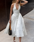 ADELINA™ | VESTIDO MAXI PURO