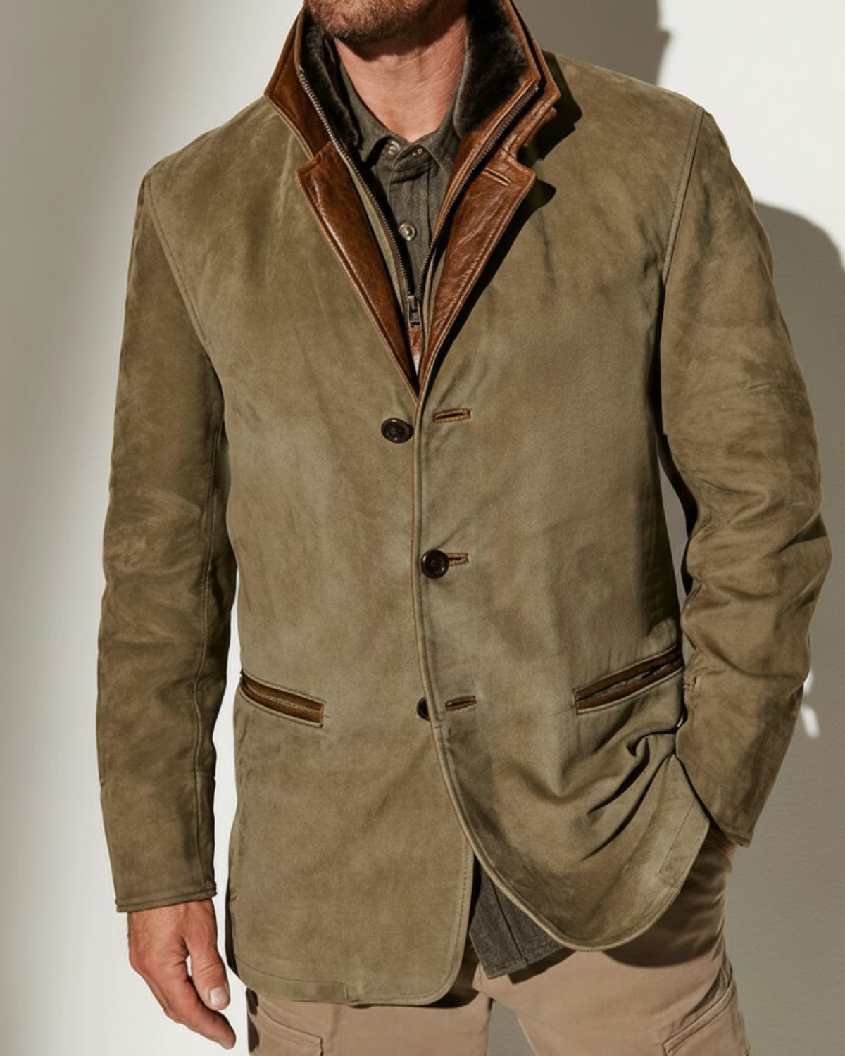 EMILIO™ | CHAQUETA VINTAGE CASUAL