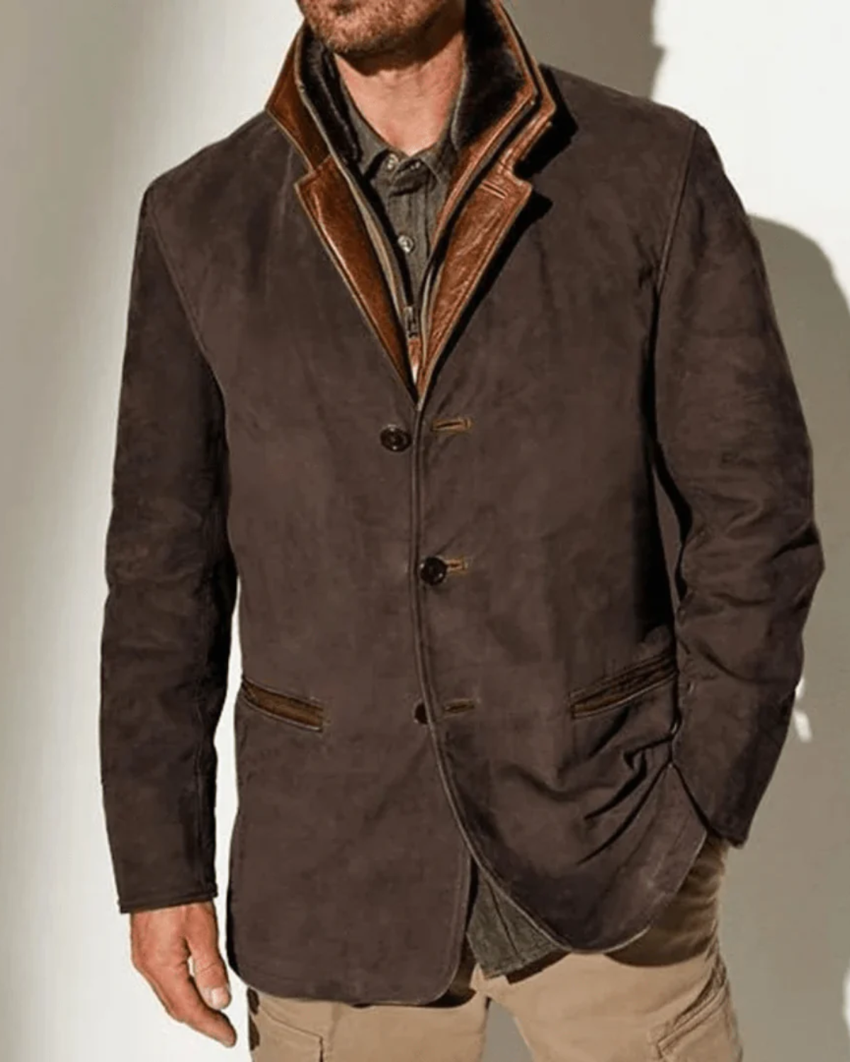 EMILIO™ | CHAQUETA VINTAGE CASUAL