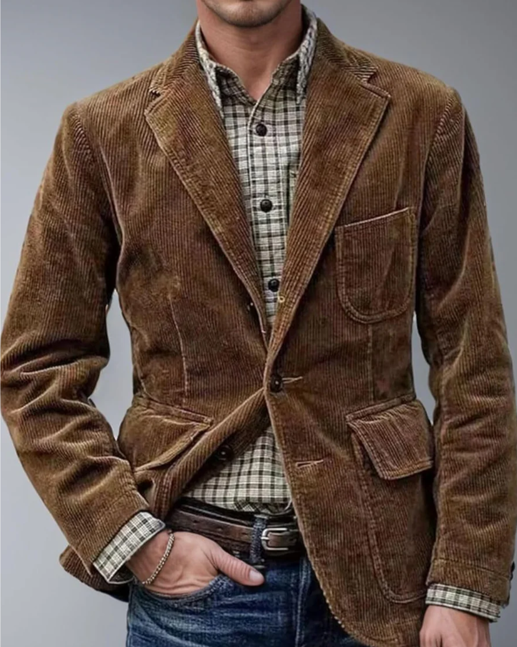 ADOLFO™ | CHAQUETA Y CHALECO VINTAGE