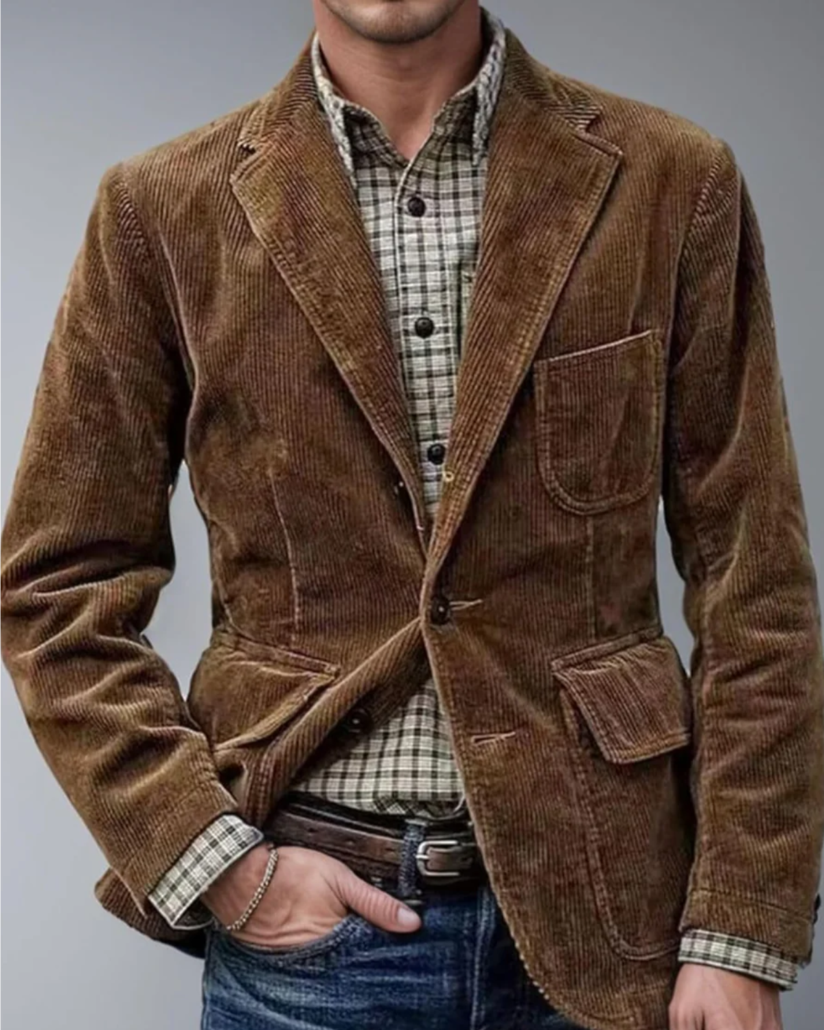 ADOLFO™ | CHAQUETA Y CHALECO VINTAGE