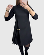 SILVIA™ | ELEGANTE VESTIDO CON PANELES PLISADOS