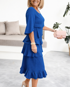 PATRICIA™ | VESTIDO ELEGANTE Y CÓMODO CON VOLANTES