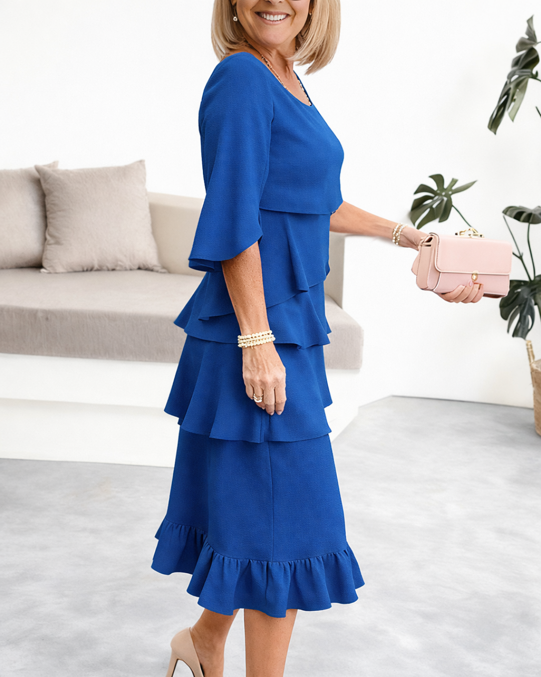PATRICIA™ | VESTIDO ELEGANTE Y CÓMODO CON VOLANTES