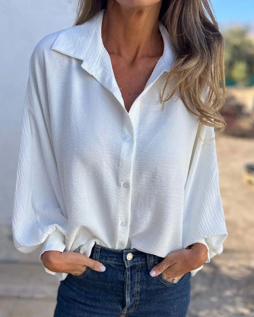 AINA™ | BLUSA ELEGANTE ABOTONADA