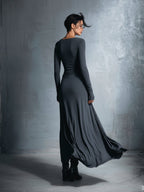 PAULA™ | VESTIDO MAXI EXQUISITO CON NUDO ENVOLVENTE