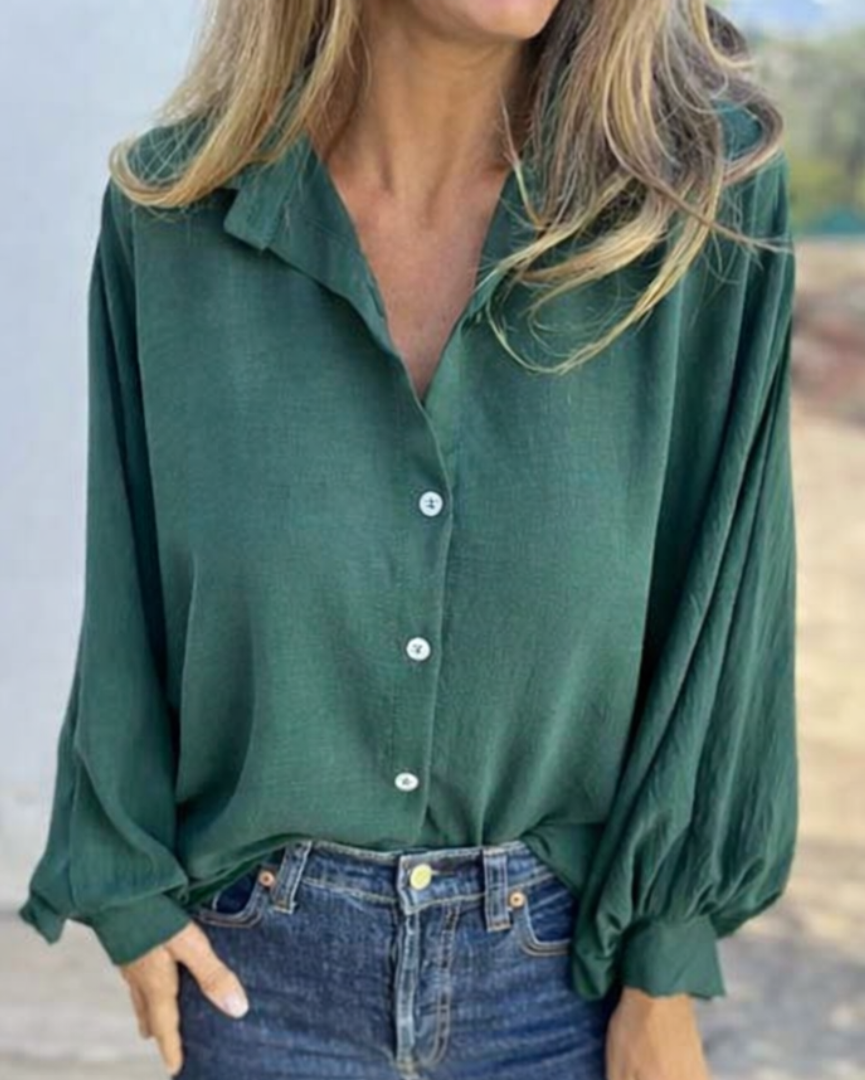 AINA™ | BLUSA ELEGANTE ABOTONADA