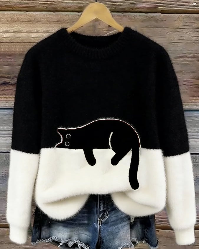 MAMEN™ | SUÉTER DISEÑO GATITO