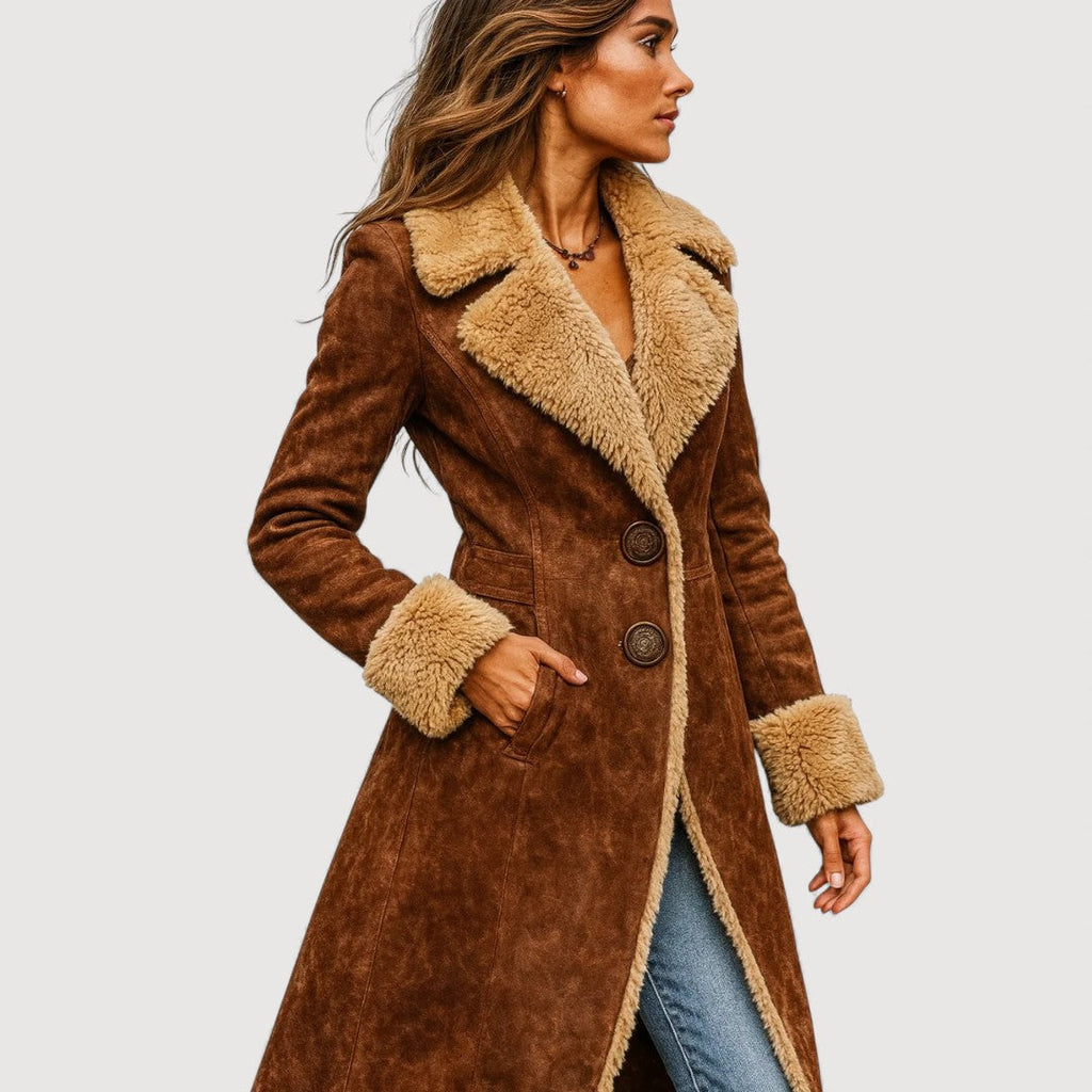 YARA™ | ABRIGO DE PIEL DE BORREGO