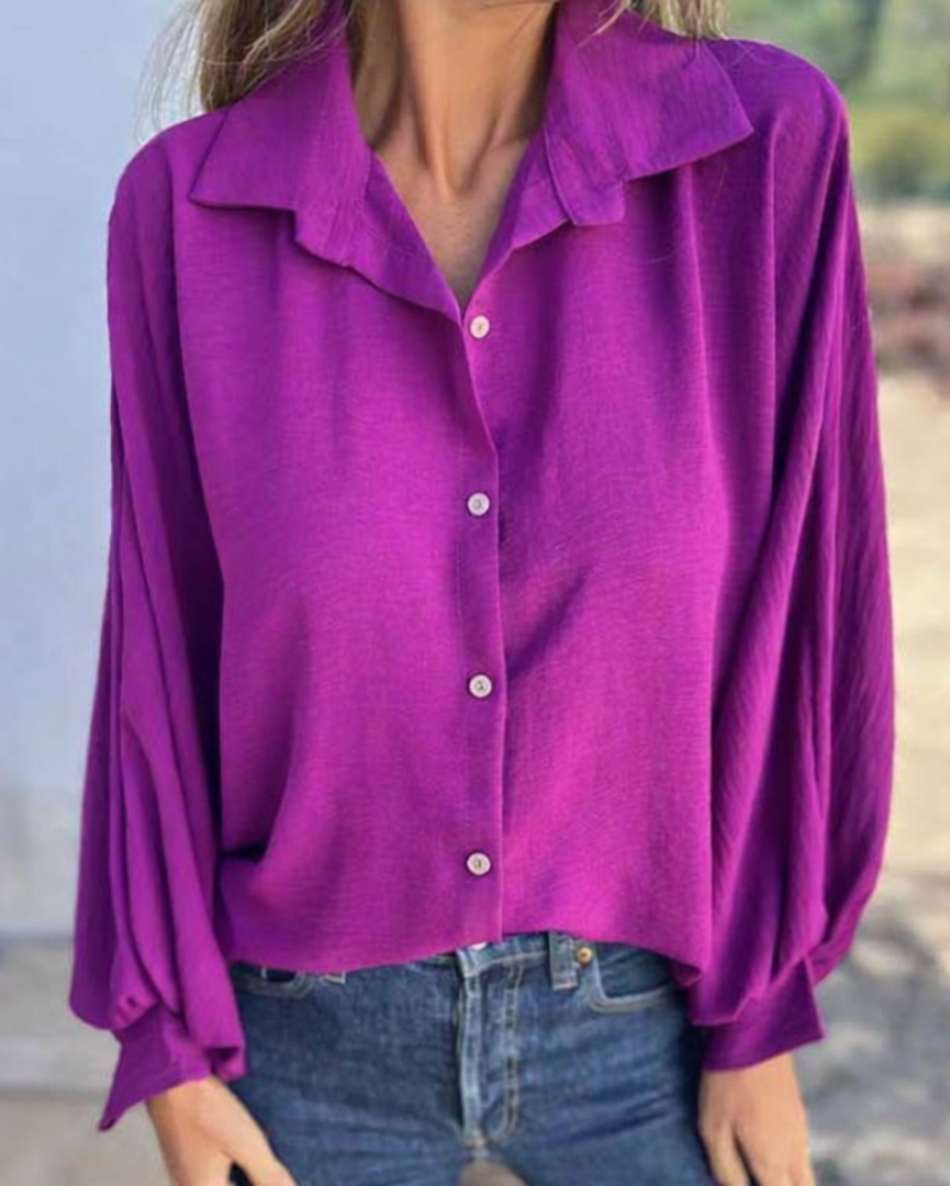 AINA™ | BLUSA ELEGANTE ABOTONADA