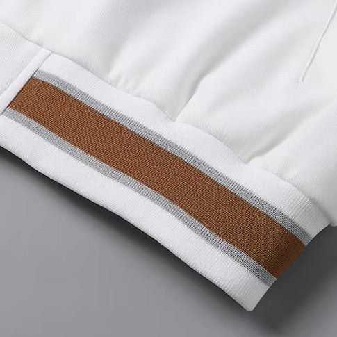 SUTONE™ | CHAQUETA VARSITY CON CAPUCHA