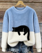 MAMEN™ | SUÉTER DISEÑO GATITO