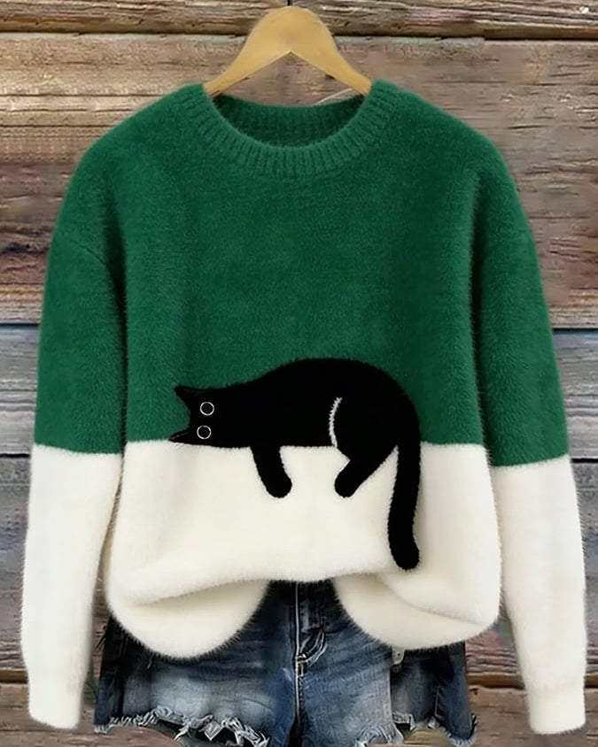 MAMEN™ | SUÉTER DISEÑO GATITO