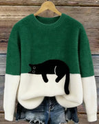 MAMEN™ | SUÉTER DISEÑO GATITO