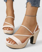 JUSTINA™ | SANDALIAS ORTOPÉDICAS ELEGANTES CON TACÓN