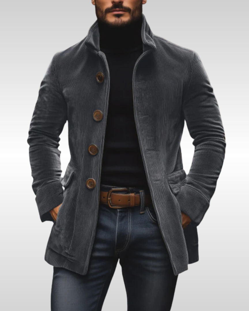 ROBERTO™ | CHAQUETA DE ALGODÓN EN CANALÉ