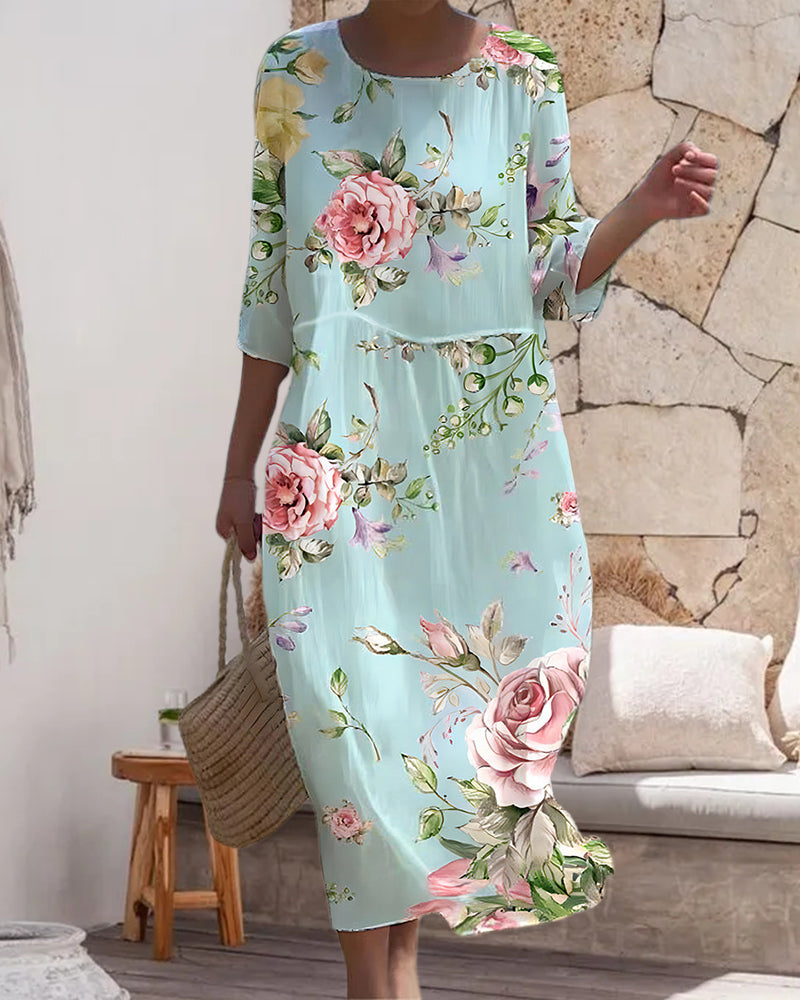 AITANA™ | VESTIDO FLORAL LIGERO Y SUAVE