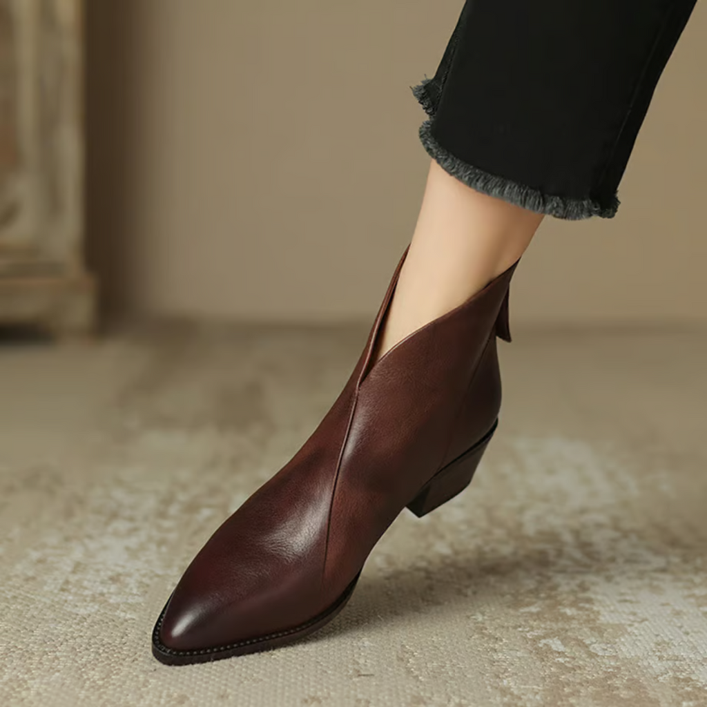 CAMILA™ | BOTINES DE LUJO CON TACÓN BAJO