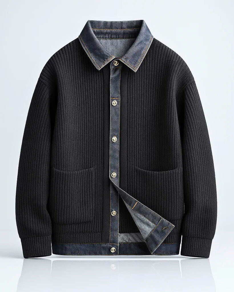 ENZO™ | CÁRDIGAN VAQUERO DE LANA
