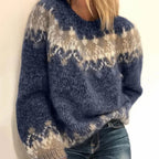 ÁNGELA™ | SUÉTER VINTAGE DE PUNTO ISLANDÉS