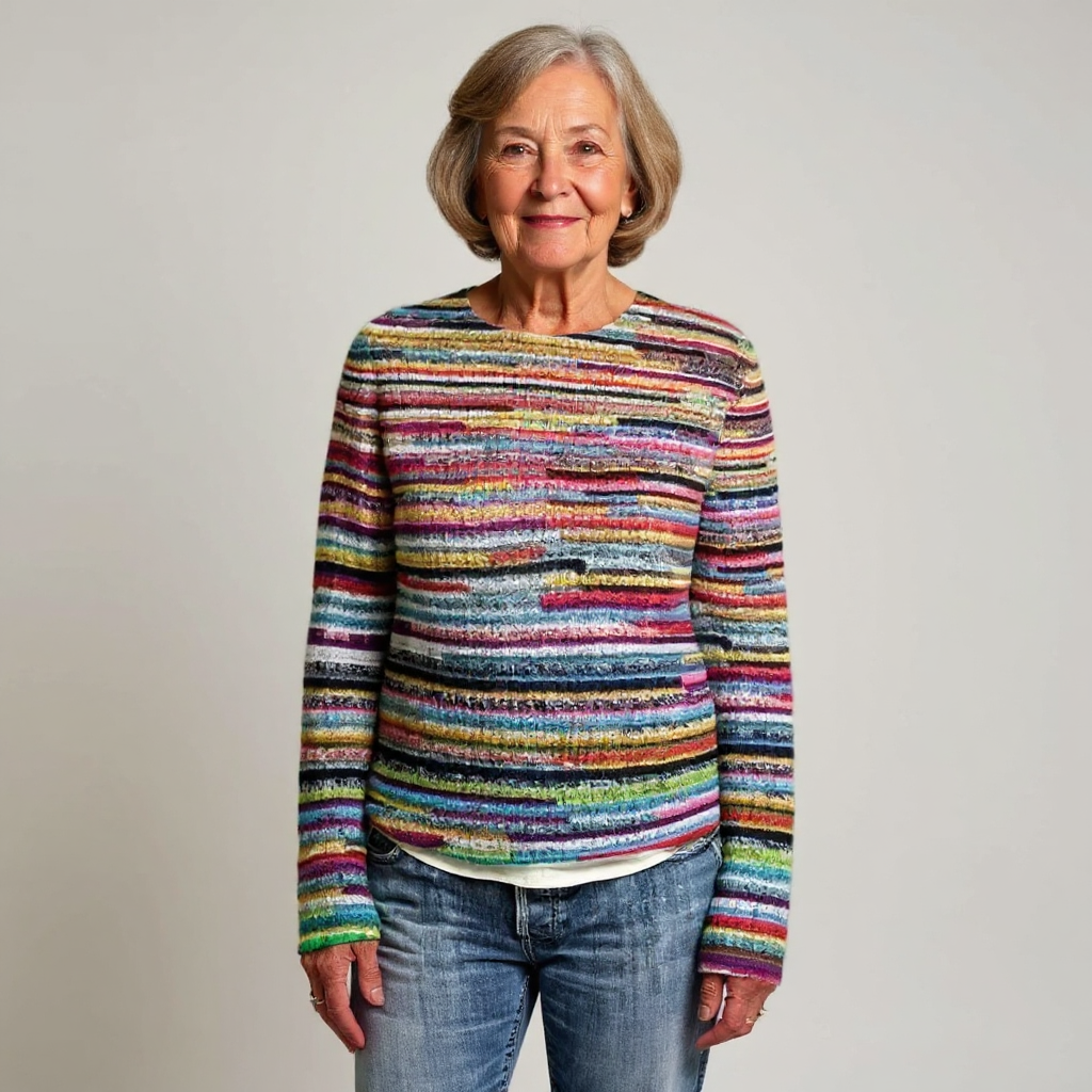 BRENDA™ | SUÉTER VINTAGE DE PUNTO ISLANDÉS