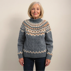 CARLA™ | SUÉTER VINTAGE DE PUNTO ISLANDÉS