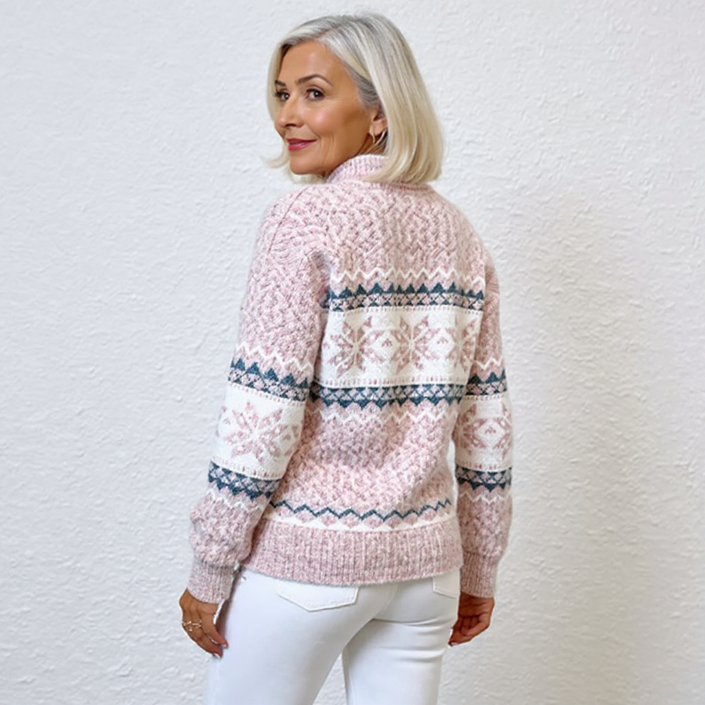 KAROLINA™ | SUÉTER VINTAGE DE PUNTO ISLANDÉS