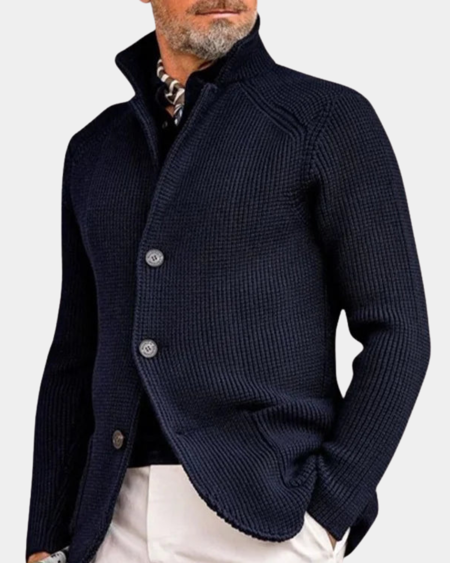 TIRSO™ | CHAQUETA DE PUNTO REFINADA