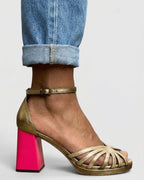 VERÓNICA™ | SANDALIAS ORTOPÉDICAS ELEGANTES CON TACÓN