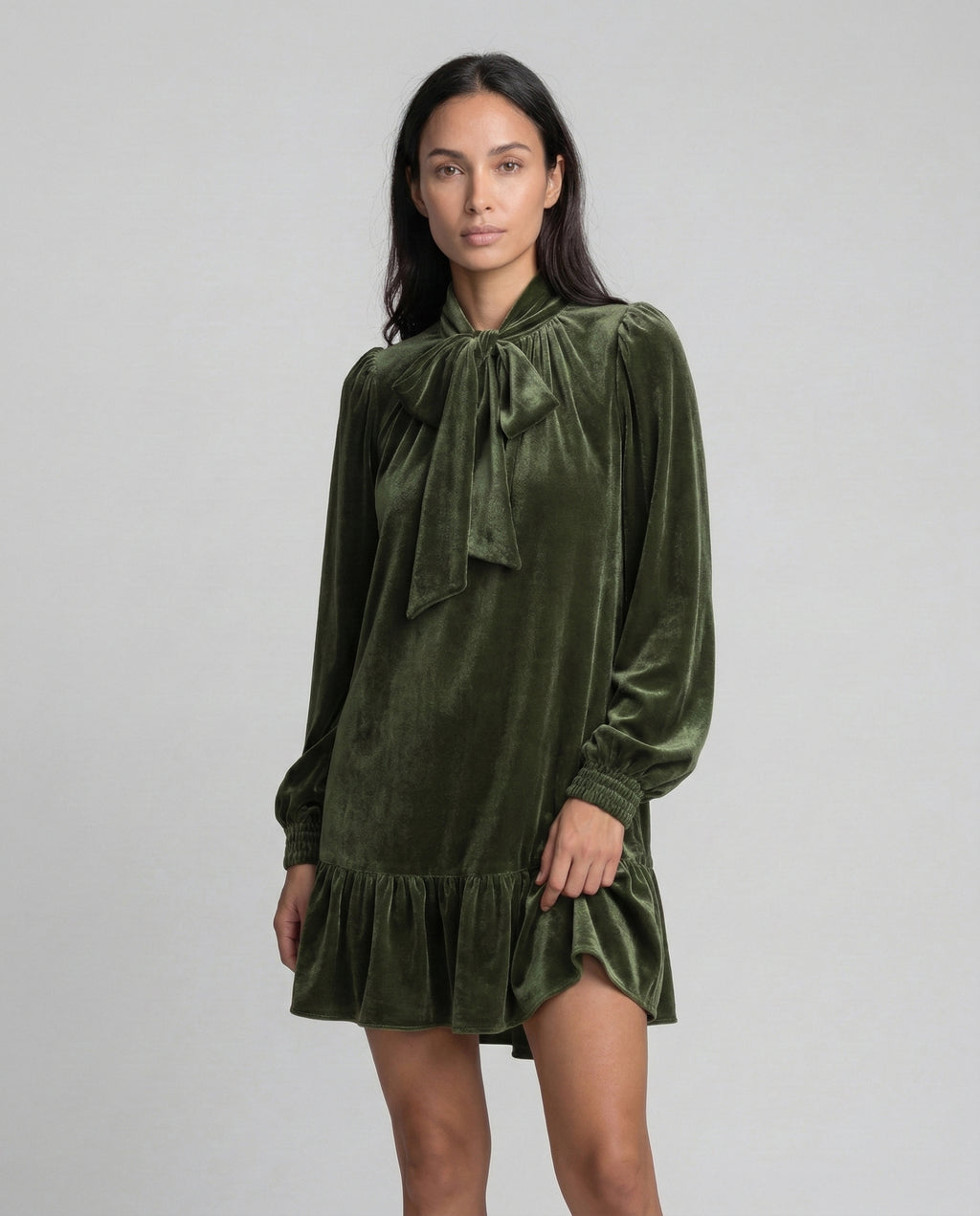 LORENA™ | VESTIDO HOLGADO DE TERCIOPELO
