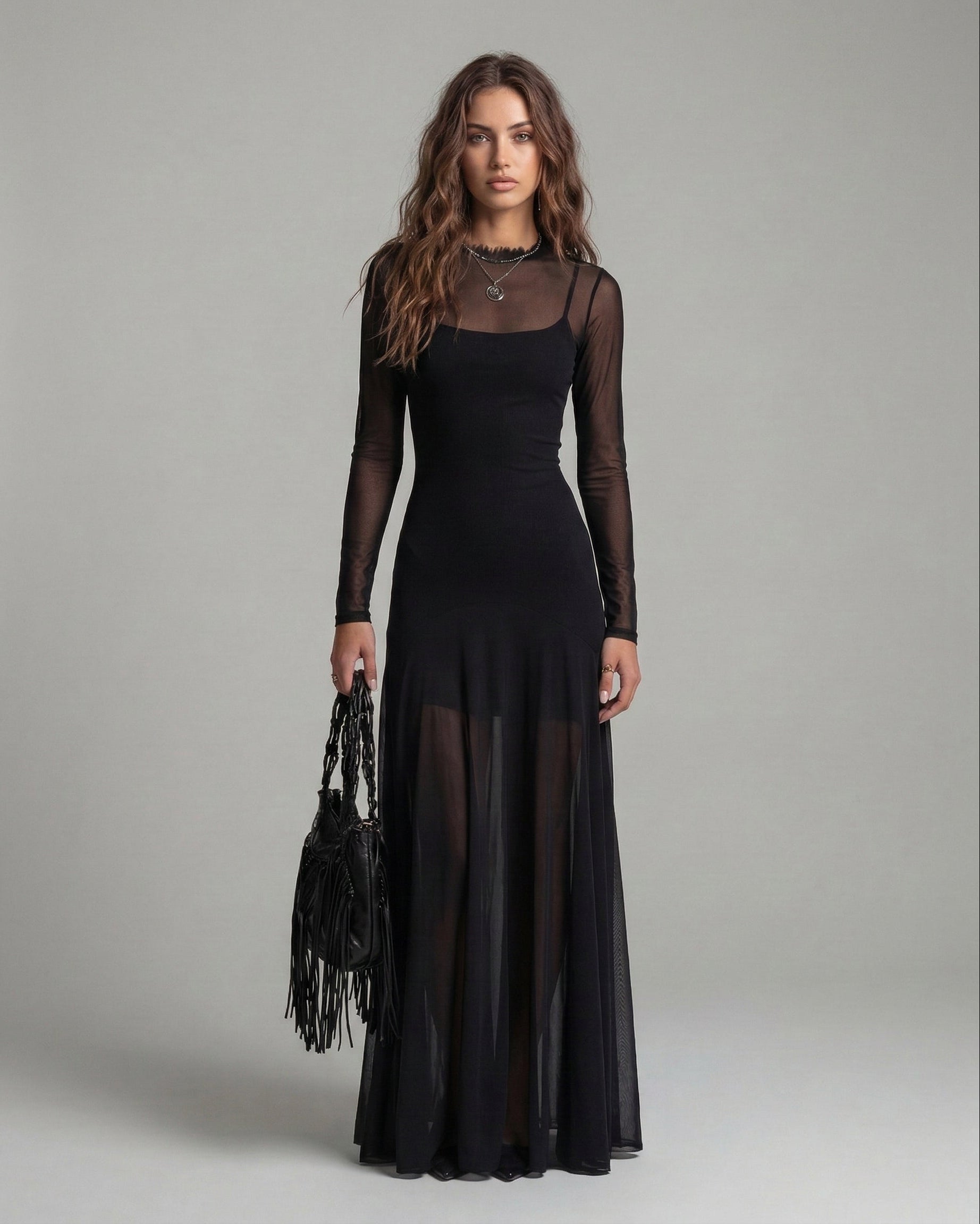 NEREA™ | VESTIDO HOLGADO DE TUL