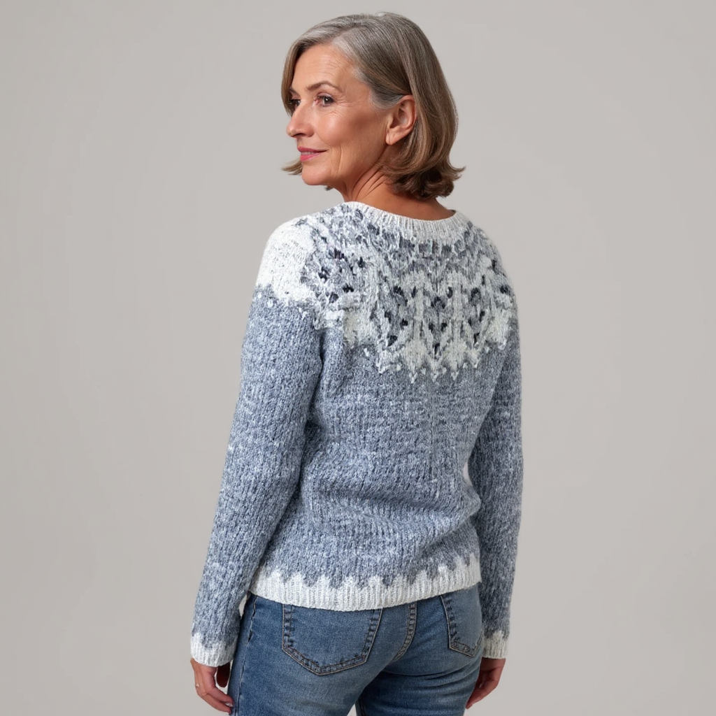 JAMIE™ | SUÉTER VINTAGE DE PUNTO ISLANDÉS