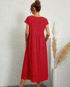 RITA™ | VESTIDO MIDI FLUIDO