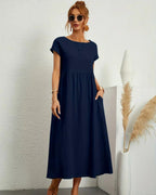RITA™ | VESTIDO MIDI FLUIDO