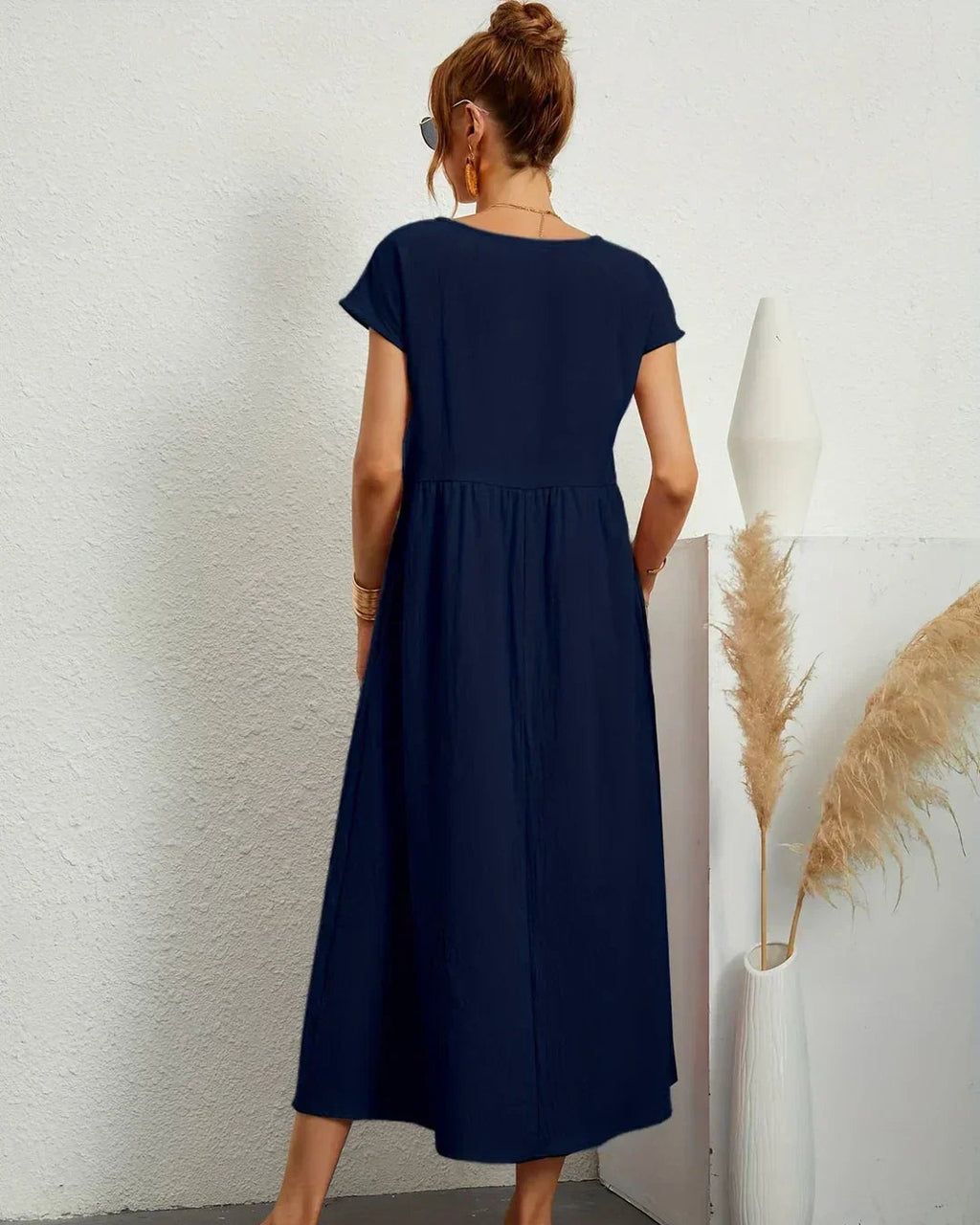 RITA™ | VESTIDO MIDI FLUIDO
