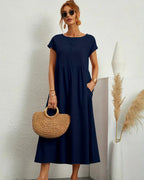 RITA™ | VESTIDO MIDI FLUIDO