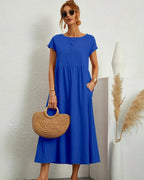 RITA™ | VESTIDO MIDI FLUIDO