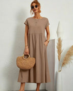 RITA™ | VESTIDO MIDI FLUIDO