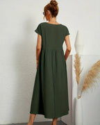 RITA™ | VESTIDO MIDI FLUIDO
