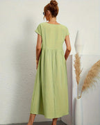 RITA™ | VESTIDO MIDI FLUIDO